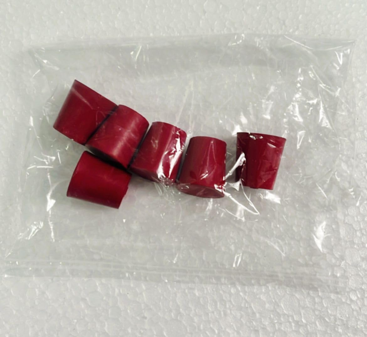 AI-Rubber Cork No. 4, Pack of 6 Red Colour/Round Shape/for 25ml Borosilicate Glass Test Tube/Rubber Stopper for Chemistry Lab/Test Tubes are not Included/Laboratory & Scientific Product-picture-29