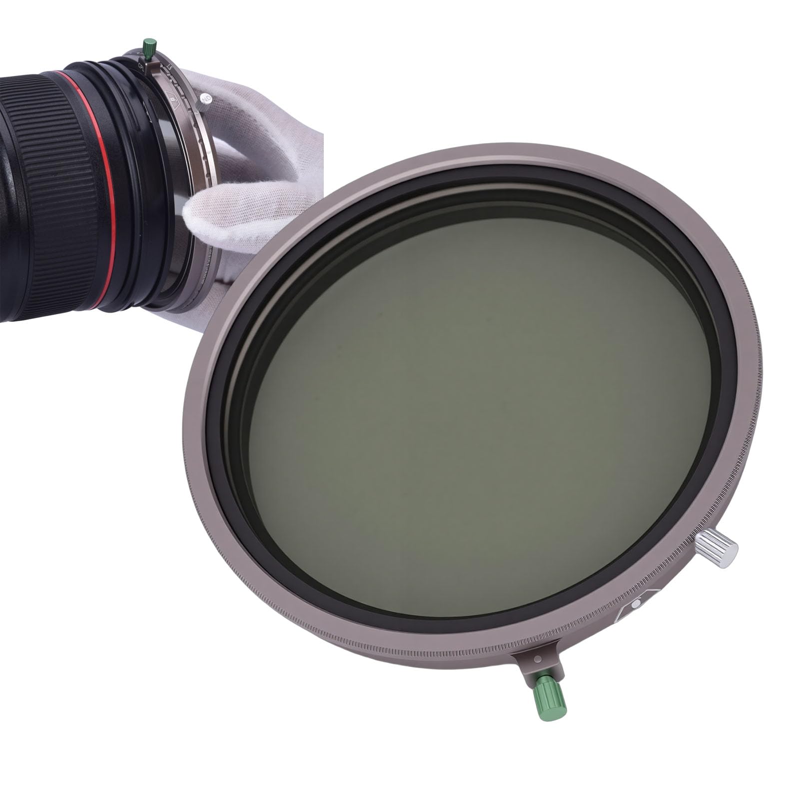 Annadue ND3 450 CPL 1,5 8,5 Zatrzymuje dyfuzję Czerni 1 4 Filtr, Regulowany Magnetyczny Filtr Obiektywu 3 w do Aparatu Bezlusterkowego 82 Mm, z magnetyczną osłoną Obiektywu do
