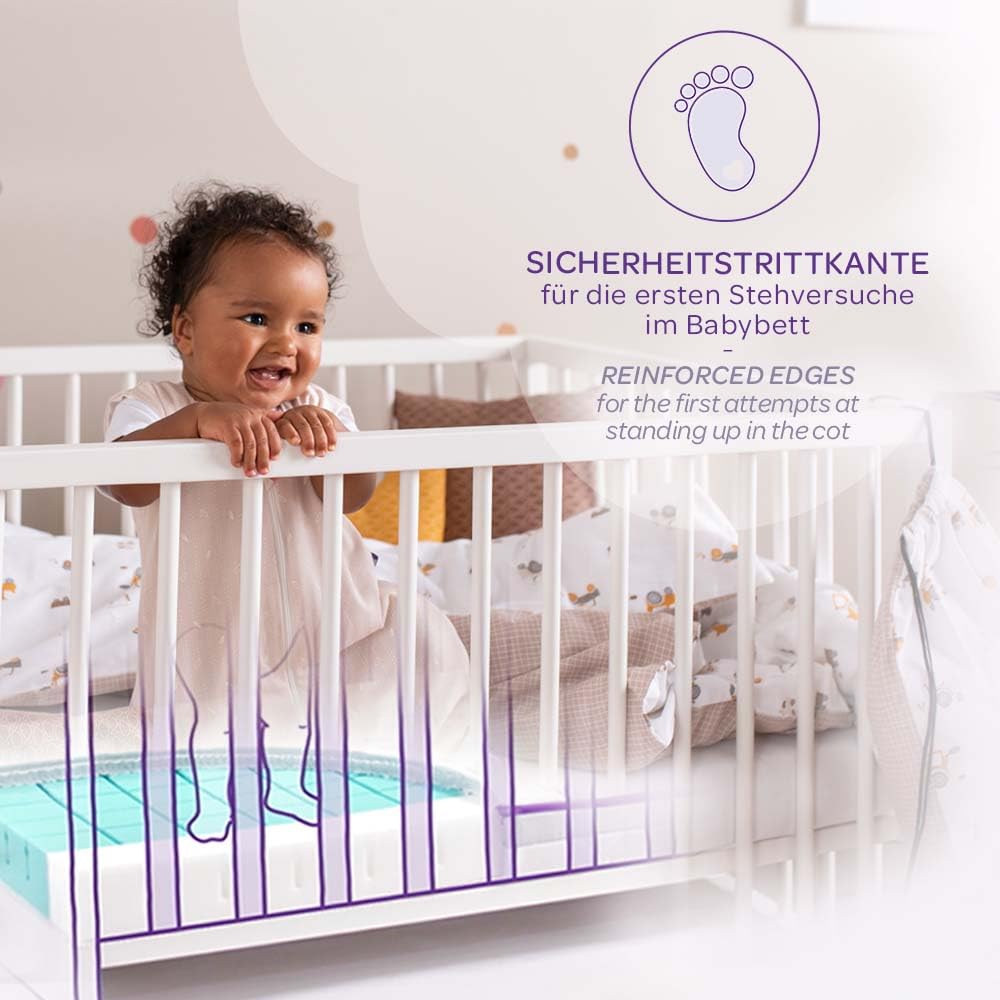 Träumeland T015202 Materasso per bambini Breeze, 70 x 140 cm