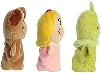 Vista 3 de Aurora World Dr Seuss - Juego de marionetas de dedo de 3 pulgadas, multicolor