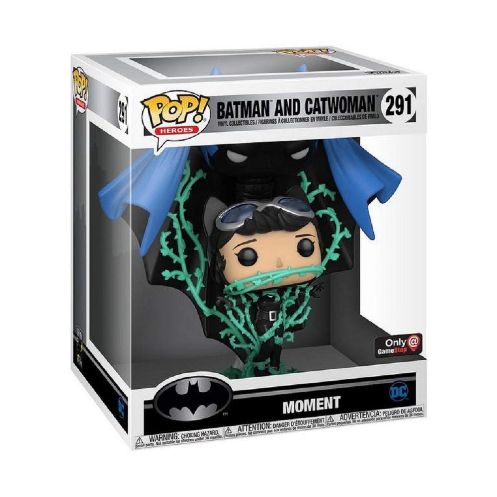 【funko】BATMAN&CATWOMAN Amazon.com: Funko Pop! DC Batman and Catwoman Comic Moment