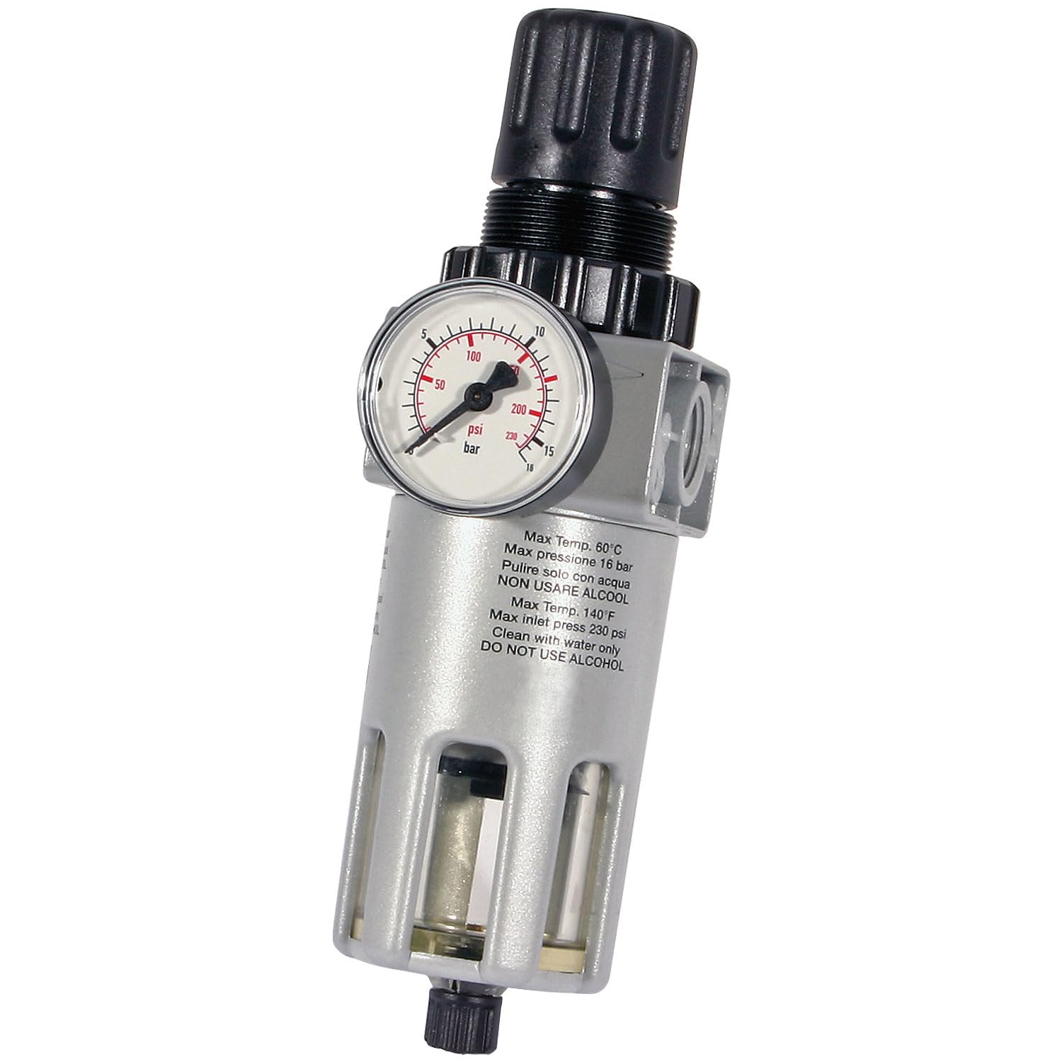 Sip 1/2" Filter Regulator With GaugeL7 X W15 X H28 Cm from B&Q
