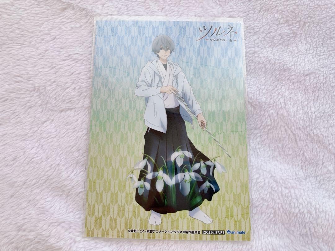 Amazon.co.jp: ツルネ つながりの一射 円盤 アニメイト特典 ブロマイド