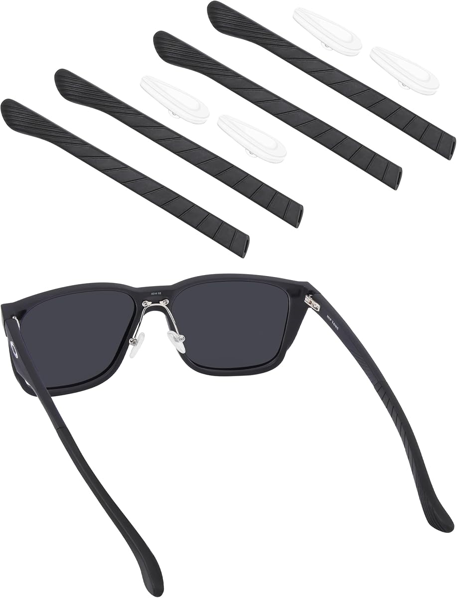BLAZERBUCK Sock Kits Earsocks & Nosepieces for Oakley Hip Tone OX8182 Eyeglasses