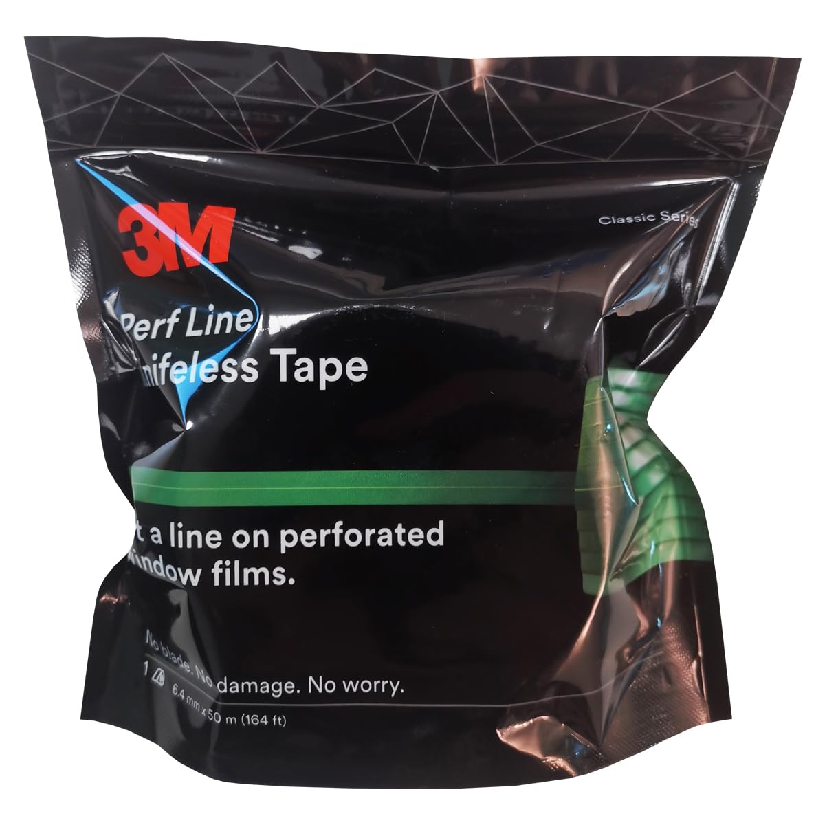 3M | Knifeless Tape, Schneidband für Detailarbeiten beim Wrapping, Perf Line 6,4mm x 50m, Schneidedraht für präzises Schneiden von Folien ohne Klingen