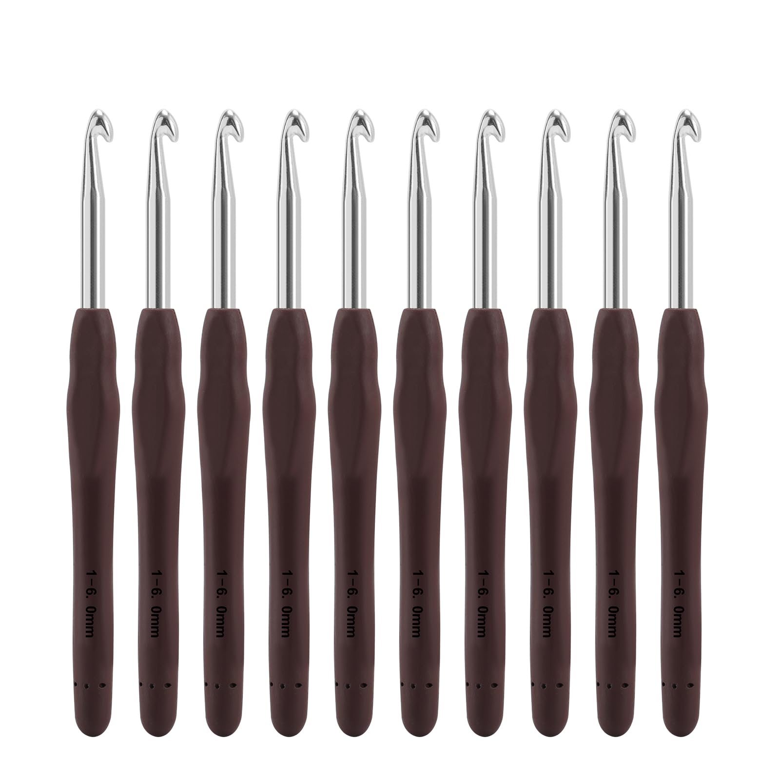 Ergonomic Crochet Hooks - Vodiye 2.5mm -16