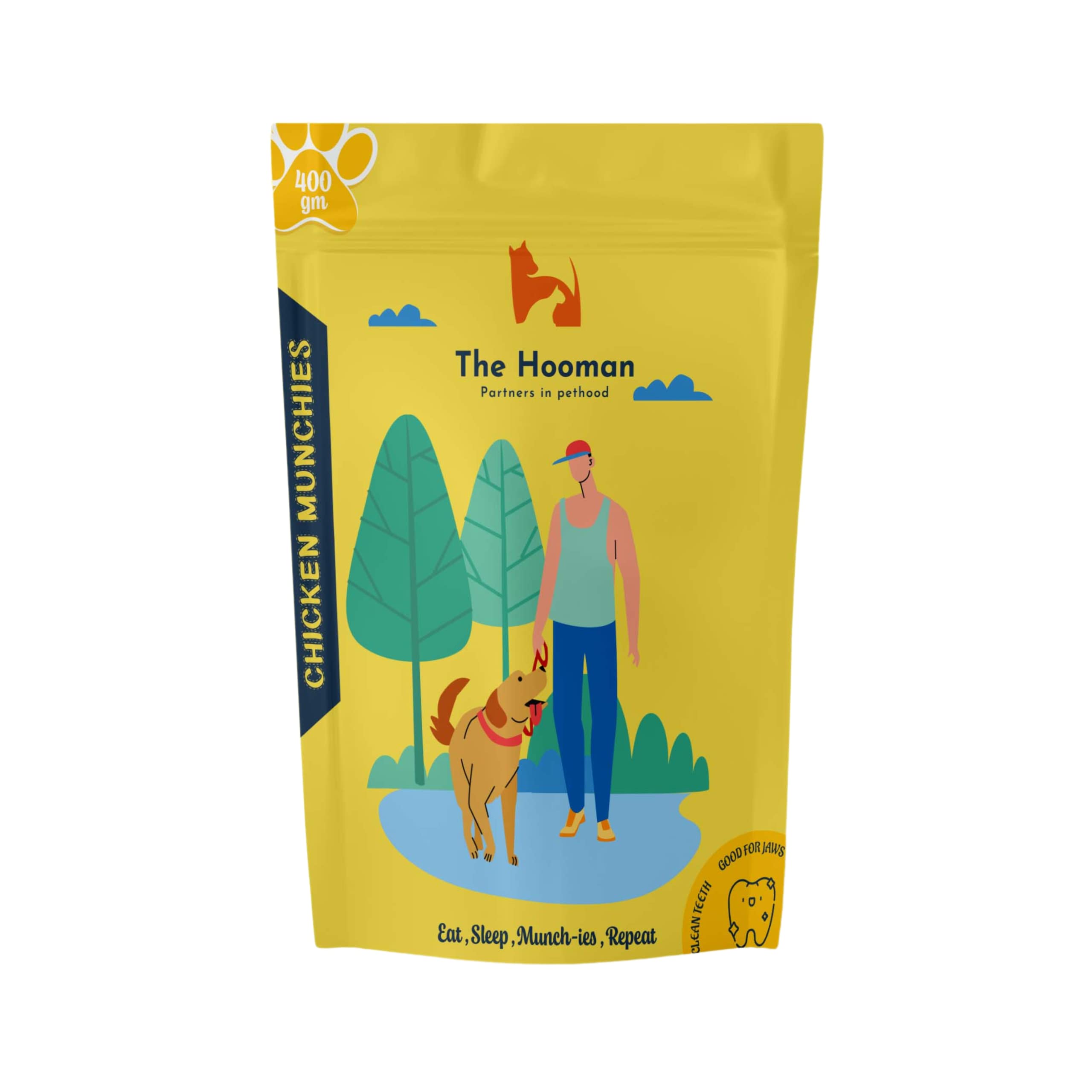 The Hooman Chicken Munchies for dogs-400gms
