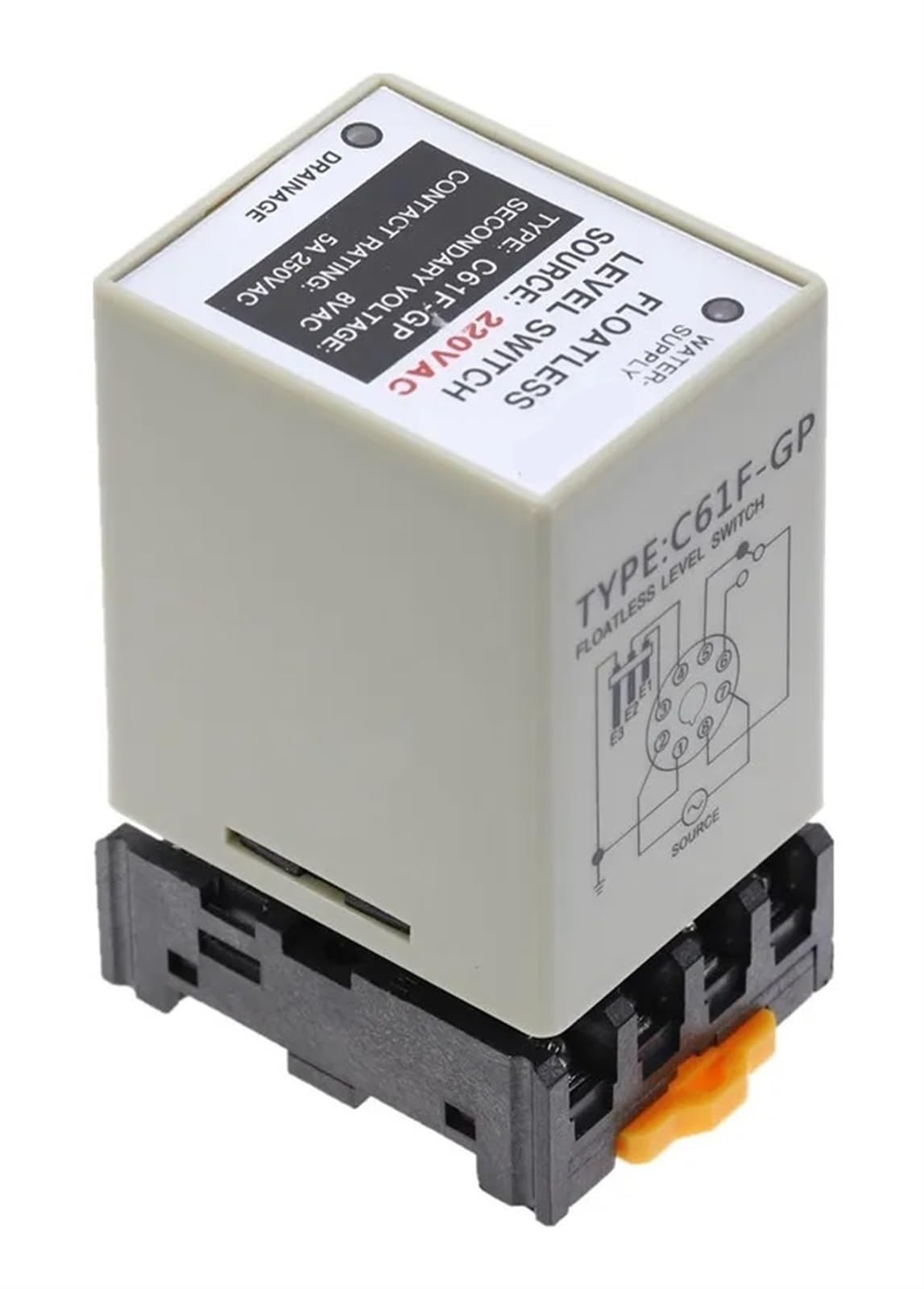 Interrupteur de pompe automatique C61F-GP pour préserver le réservoir de la maison