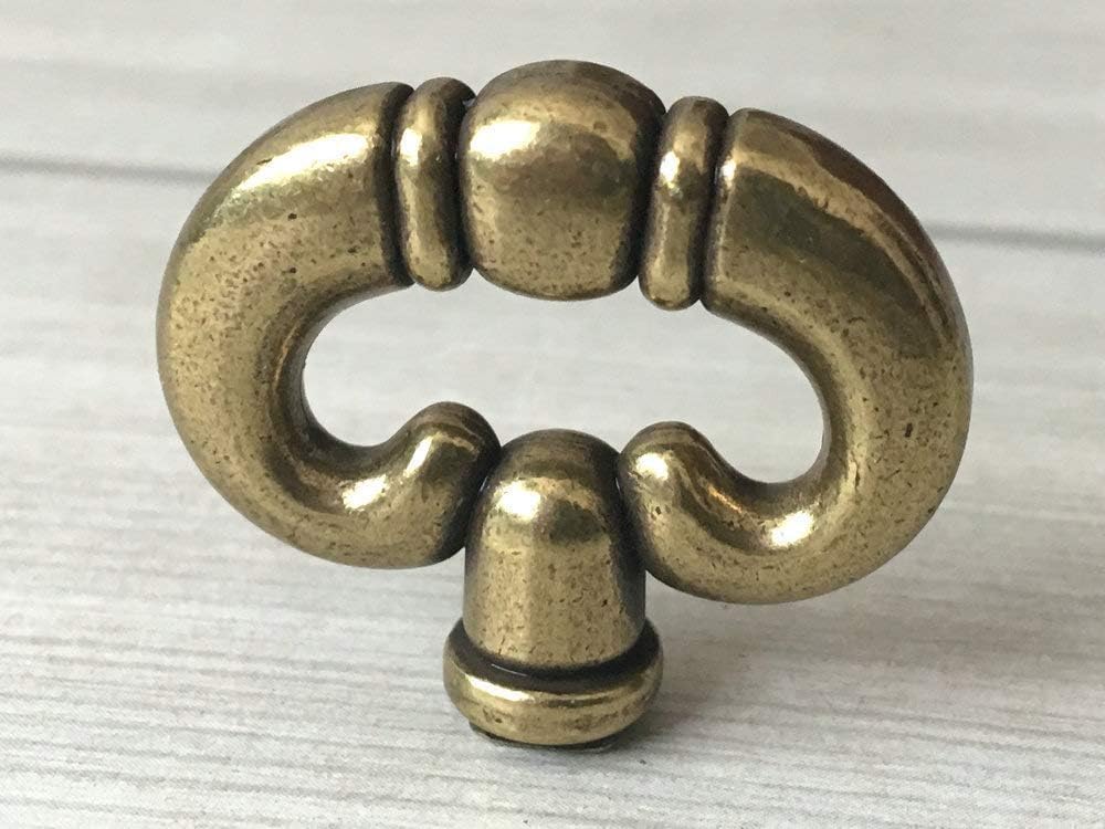Antique Bronze Vintage Style Drawer Knob Ring with Back Plate Antique Black Bronze Drawer Pull Dresser Pull Cabinet Kitchen Door Hardware Cabinet and Furniture Cabinet Ring