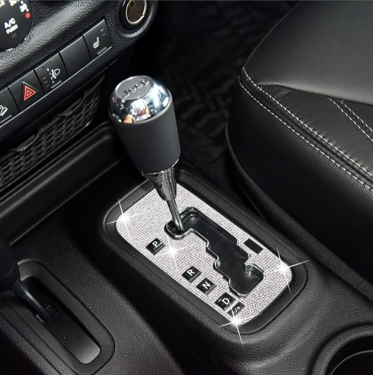 ASUBHA Adhesivo Brillante para Marco de Cubierta de Caja de Cambios, Adhesivo para Cubierta de Caja de Cambios Wrangler Compatible con Wrangler