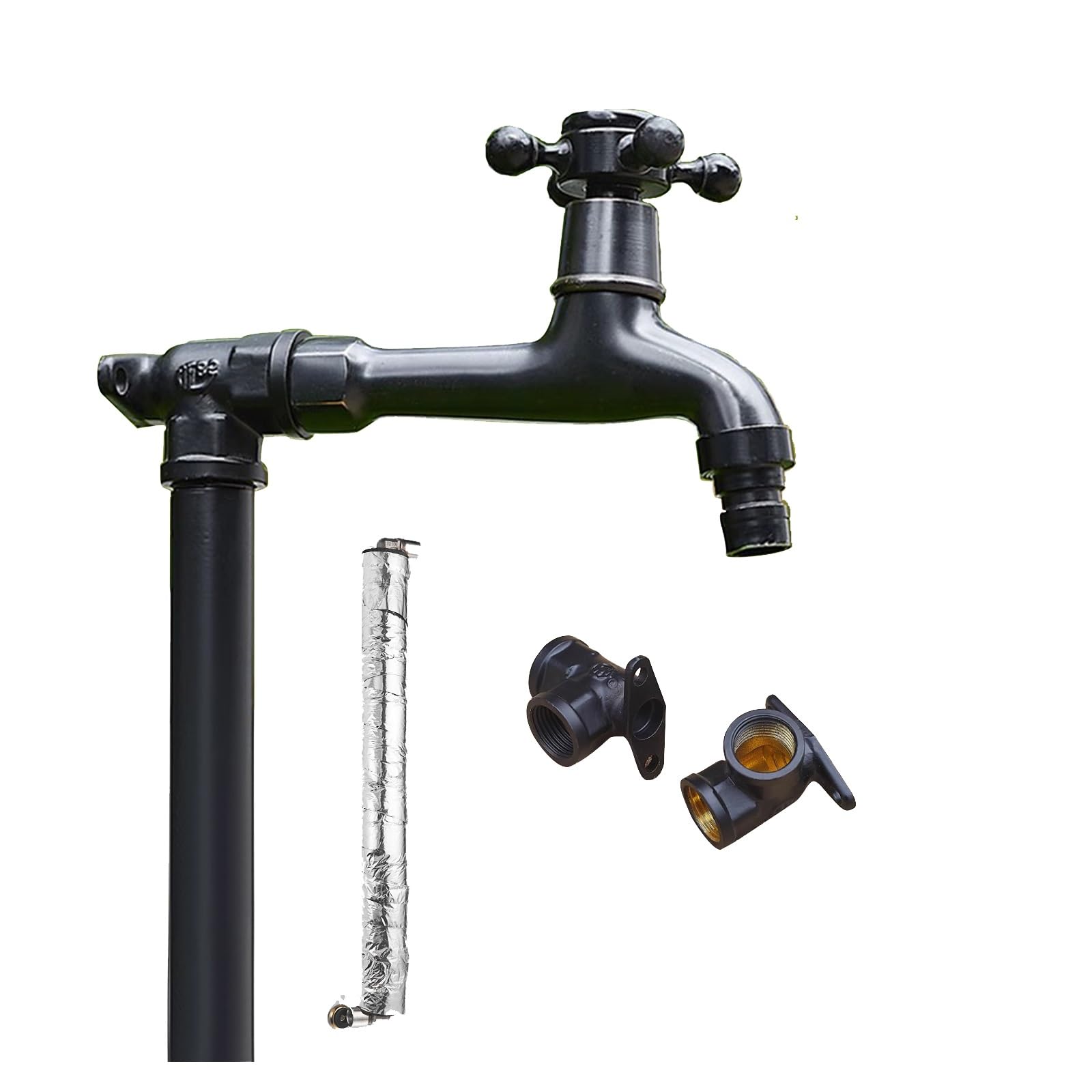 ZYCHSJXA Garden Hose Faucet Colonna Rubinetto Veale Inmente 61cm (24in) Anti-Leak Irrigation Hydrant Efficient Watering Solution for Outdoor