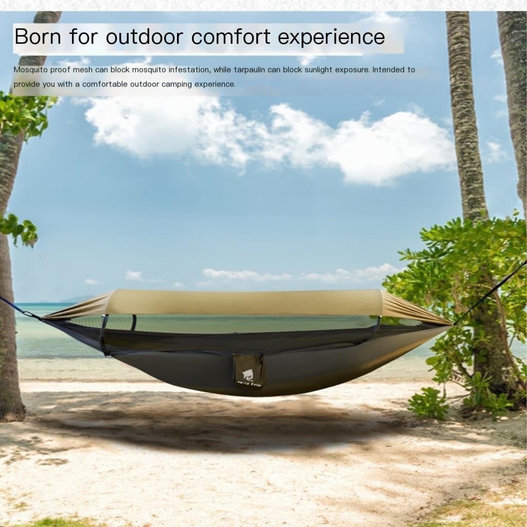 Hammock Camping Hammock Outdoor Swing Adult Indoor Student Dormitory Picnic Camp Single Anti-Rollover Hammock Hammocks for Outside