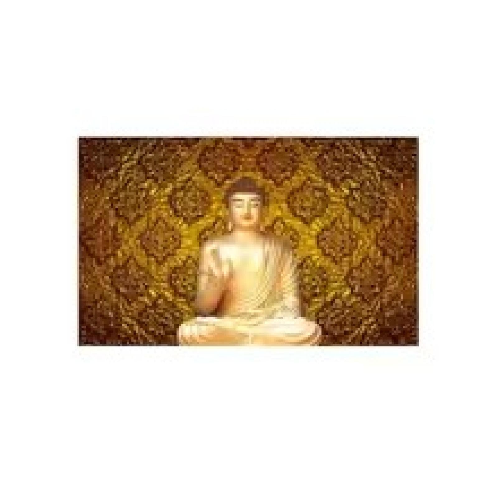Bouddha affiche de sculpture tableau mural pour chambre à coucher esthétique - 6