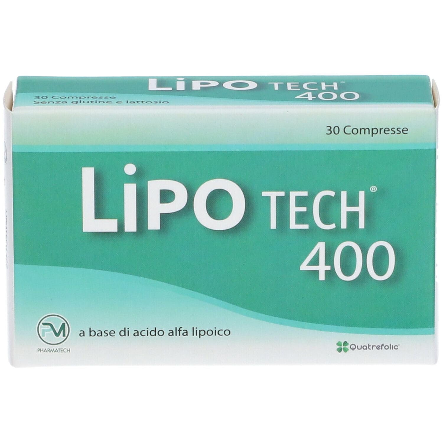 LIPOTECH 400 30CPR - Integratore alimentare ad azione antiossidante a base di acido alfa lipoico