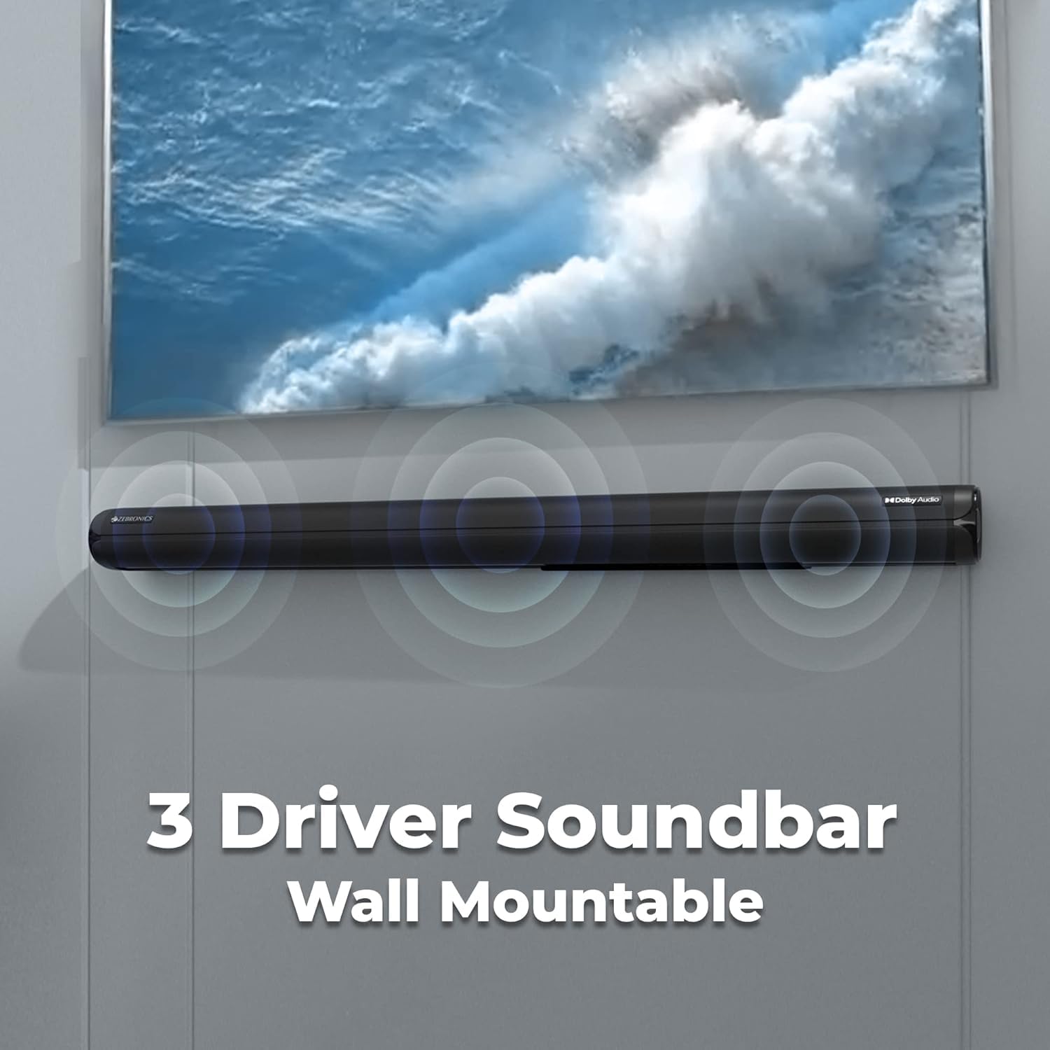ZEBRONICS Zeb-Juke BAR 9450 PRO Dolby 5.1 Soundbar with Dolby Audio, 625 Watts Output, Dual Rear Satellites, 16.5cm Subwoofer, HDMI ARC, Optical, BT v5.0, LED Display, Wall Mount, Black offers donot miss 7 ZEBRONICS Zeb-Juke BAR 9450 PRO Dolby 5.1 Soundbar with Dolby Audio, 625 Watts Output, Dual Rear Satellites, 16.5cm Subwoofer, HDMI ARC, Optical, BT v5.0, LED Display, Wall Mount, Black offers donot miss