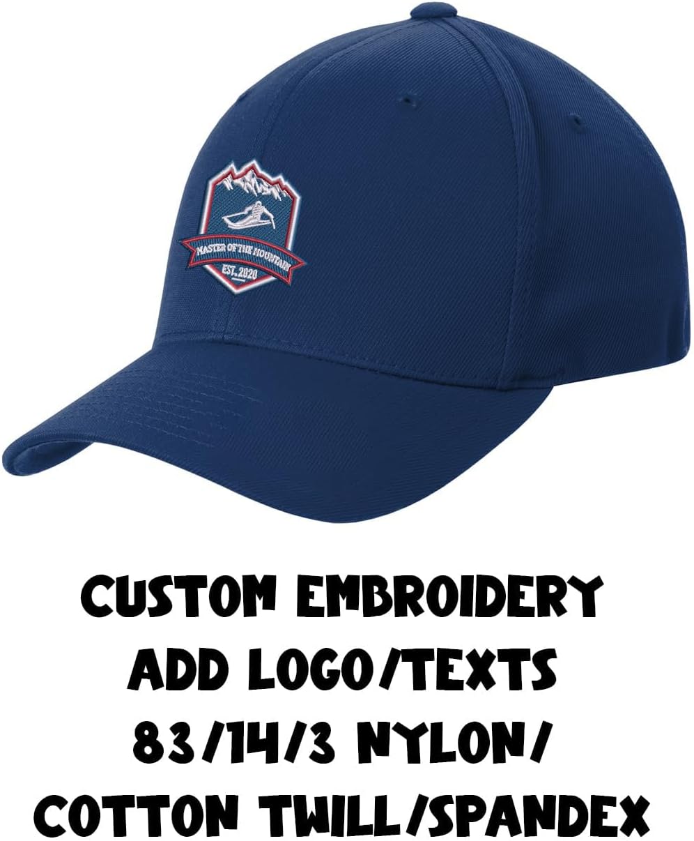 INK STITCH Stc17 Custom Embroidery Add Logo Texts Performance Solid Caps