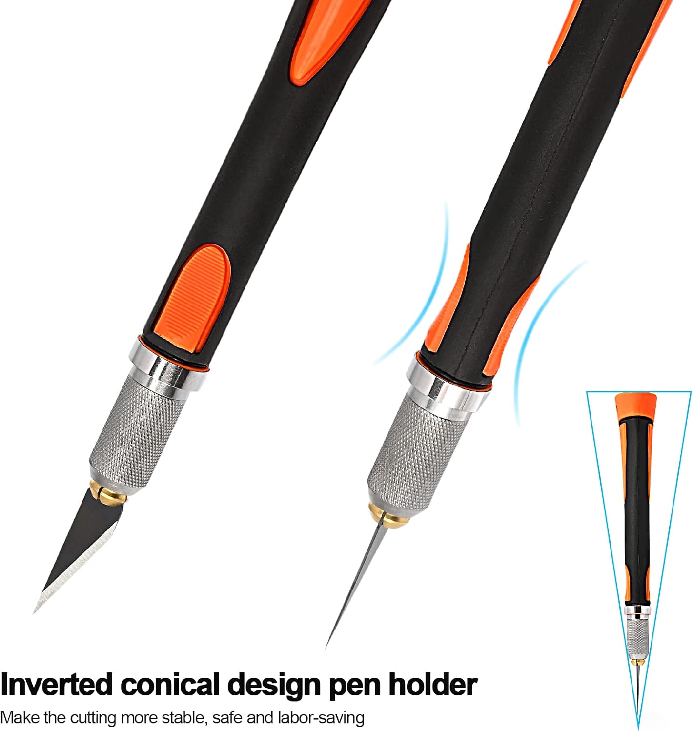 EHDIS Juego de cuchillos de precisión para manualidades con 10 ...