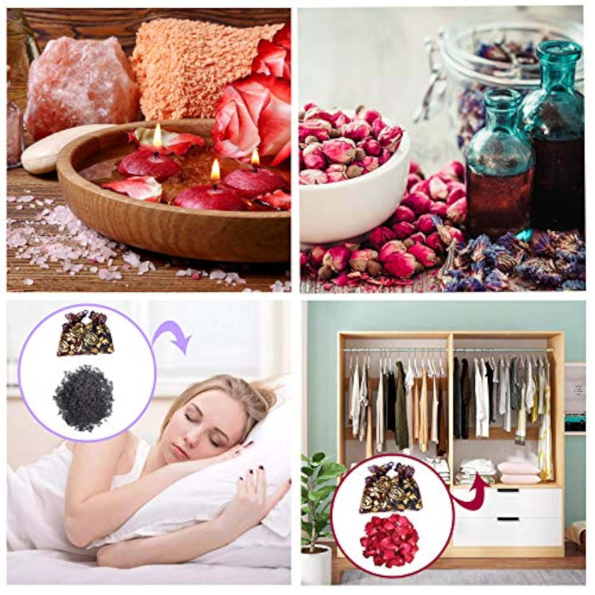 Dried Flowers Herbs Kit for Soap Making and DIY Projects