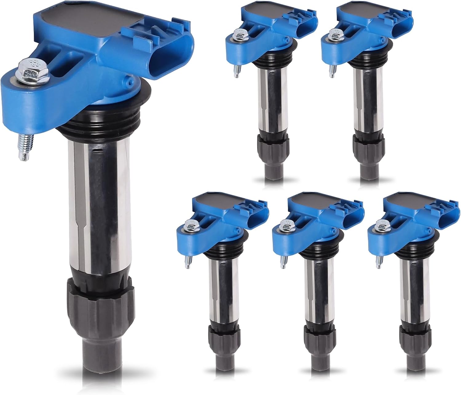 ENA Pack 6 Ignition Coil 2010 2012 2013 2014 2015 2016 Compatible with Buick Cadillac Chevy Malibu Acadia Camaro Caprice Captiva Colorado CTS SRX XTS 94X Impala Terrain V6 3.0 3.2 3.6 Coils for UF569