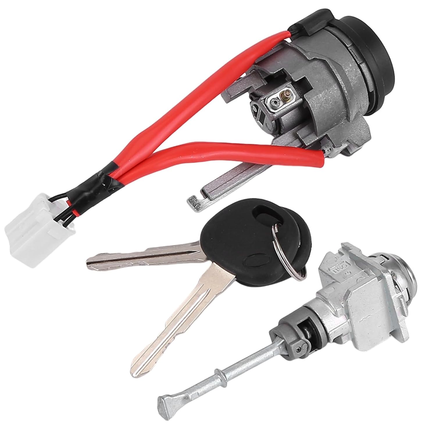 81970-F0000 Key Ignition Start Barrel for Kia Forte 2010-2017, for Hyundai Elantra 2015-2020 Barrel Key Ignition Switch 2.0L 1.8L Full Lock Cylinder Set Key Ignition Start Barrel 81905-F2230