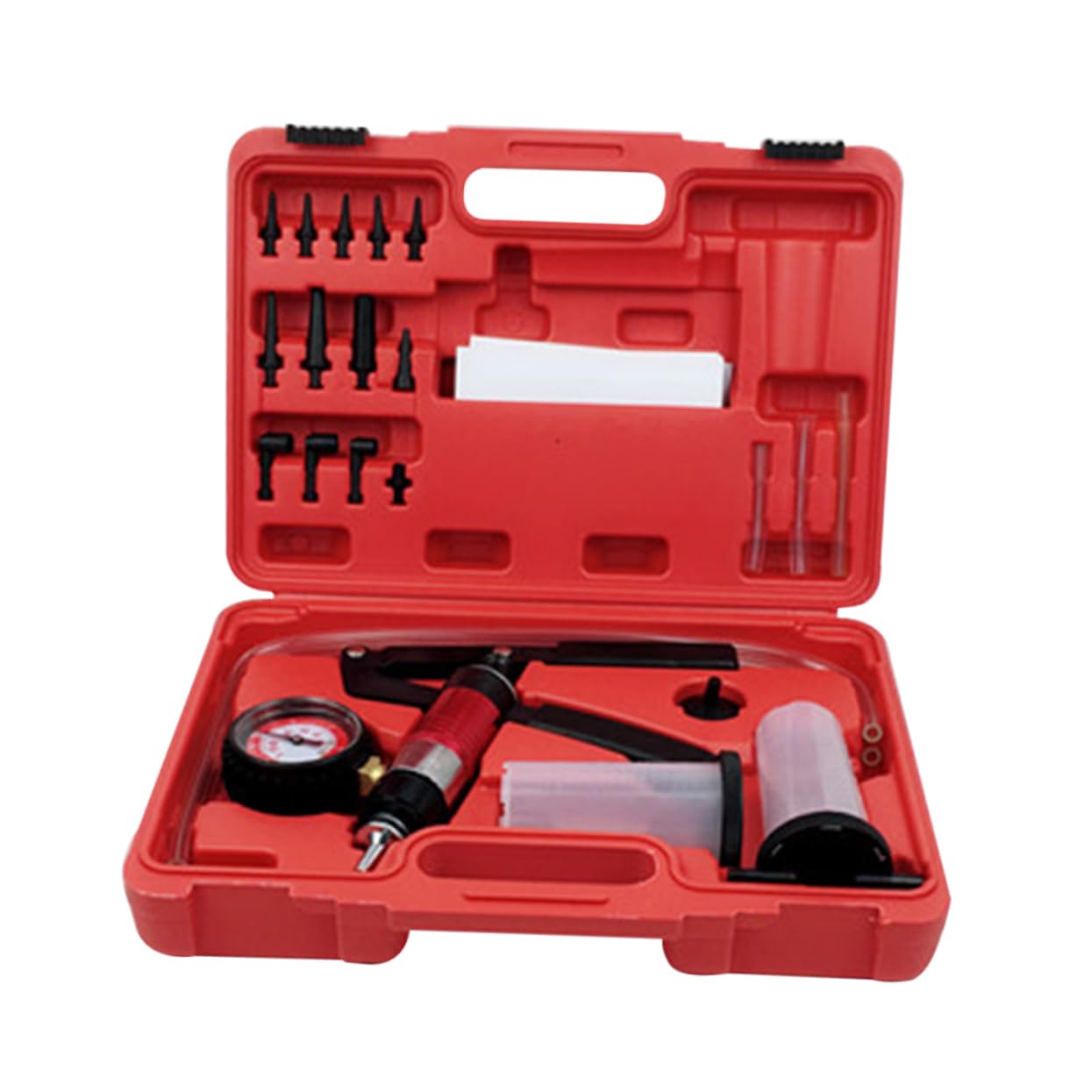 Gatuida Kit De Purga De Frenos Ferramentas De Vacío Manual Herramienta De Protección De Vapor Aspiradora Suite Mano