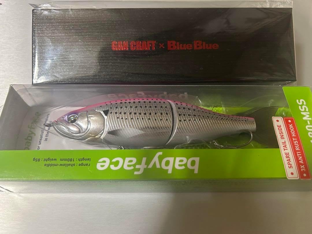 GANCRAFT×BlueBlueコラボ ジョインテッドクローシリーズ『湾奥鱸