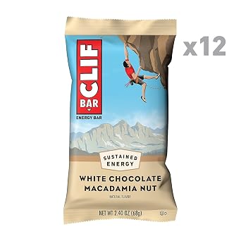 Clifbar Clifbar Clif Bars - 12 Pack White Chocolate Macadamia, One Size White Chocolate Macadamia, One Size