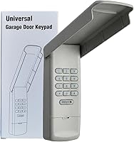 Vista 1 de Control remoto universal para abrir puertas de garaje con teclado inalámbrico sin llave, compatible con Genie, LiftMaster, Chamberlain, Craftsman