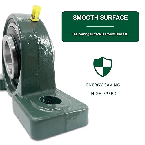 Miniatura 93 de 4 unidades UCP205-16 Cojinetes de bloque de almohada de 1 pulgada de eje de hierro fundido p205 rodamientos con 1 pulgada de diámetro montado bloque