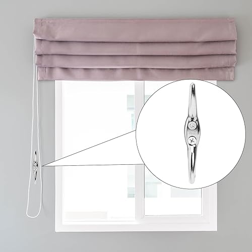 Miniatura 5 de 4 ganchos para cable de persianas, soporte de cable ciego de aleación de zinc con tornillos, cuerda de seguridad, cuerda de ventana, gancho para