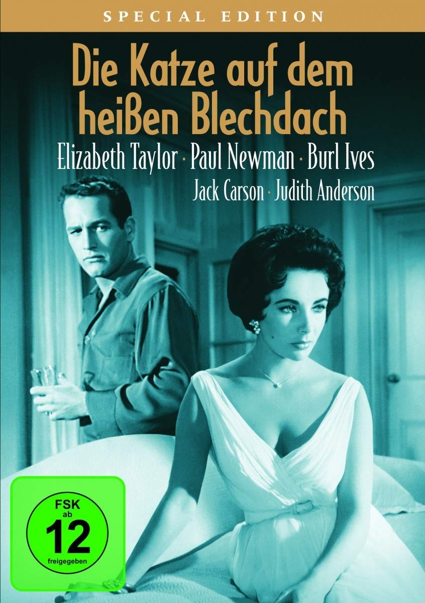 DIE KATZE AUF DEM HEIEN BLECH [DVD] [1958]
