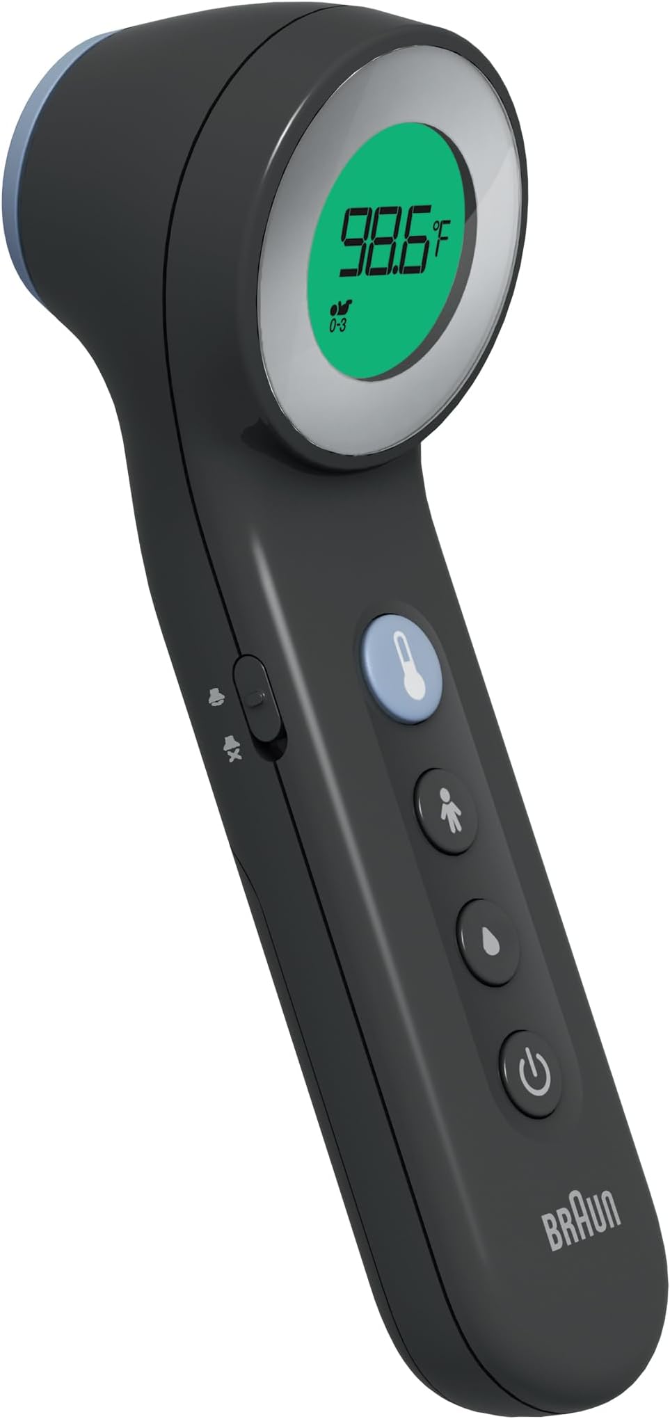 Sensian 7 Forehead 3-in-1 Non-Contact Infrared Thermometer, Age Precision Technology, Color-Coded Digital Display, Baby and Child Friendly, No. 1 Brand Recommended by Pediatricians