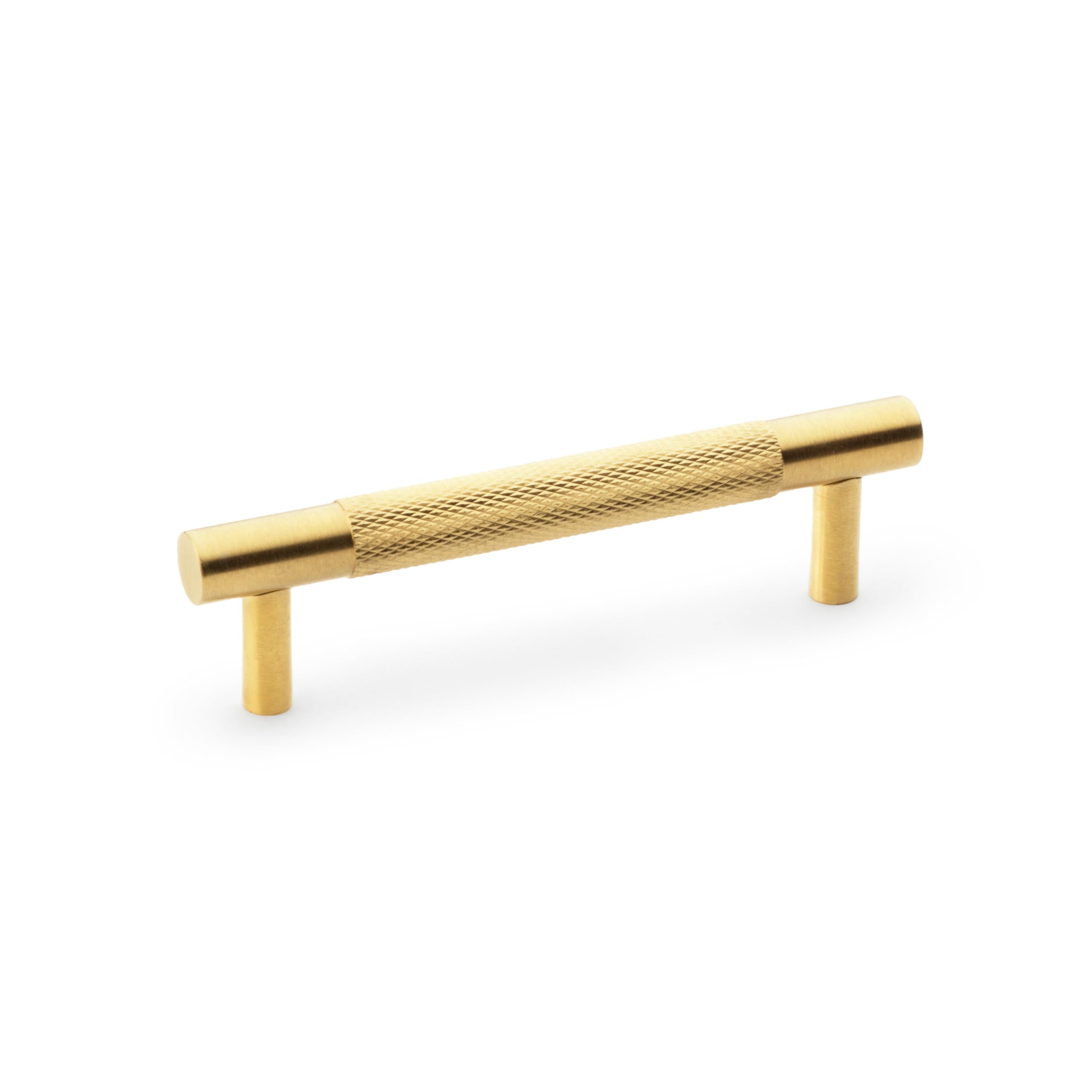 Handle & Home Satin Brass 96Mm Knurled Handle