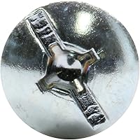 Vista 2 de Paquete de 100 tornillos Rok Hardware #8 x 2 ranurados para máquina Phillips Sqaure Drive Break Away Long Truss Head Tornillos