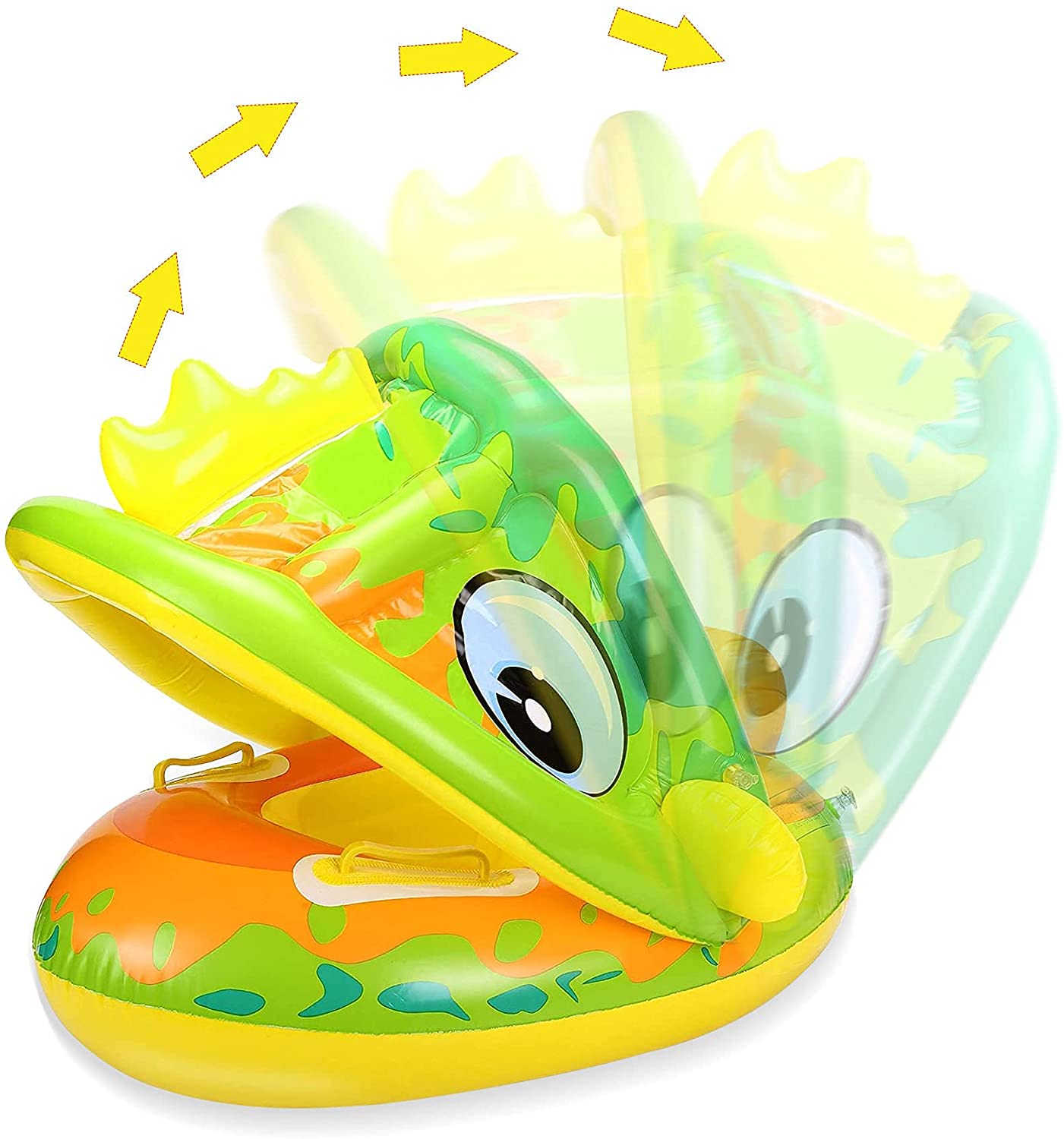 Anillo de natación Inflable para bebé,Asientos de Natación para Bebés,Anillo de Natación Inflable,Apto para niños de 6 a 36 Meses,Flotador De Natación para Bebés,Anillo de Natación