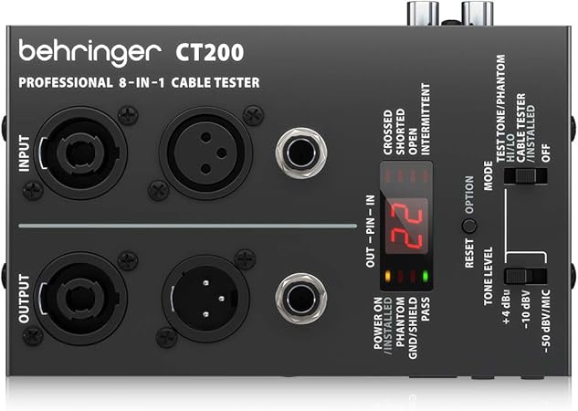 BEHRINGER CT200 Cable Tester