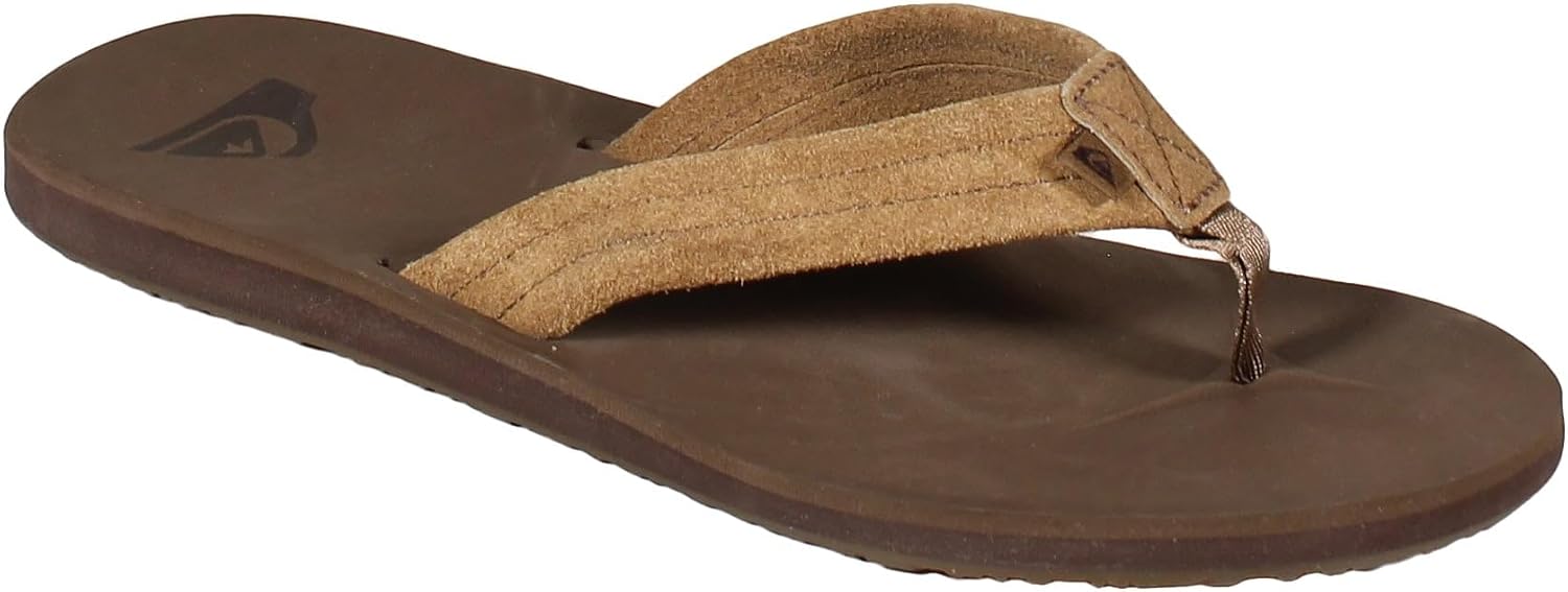 Quiksilver Carver Suede Core Sandal - Tan/Otter