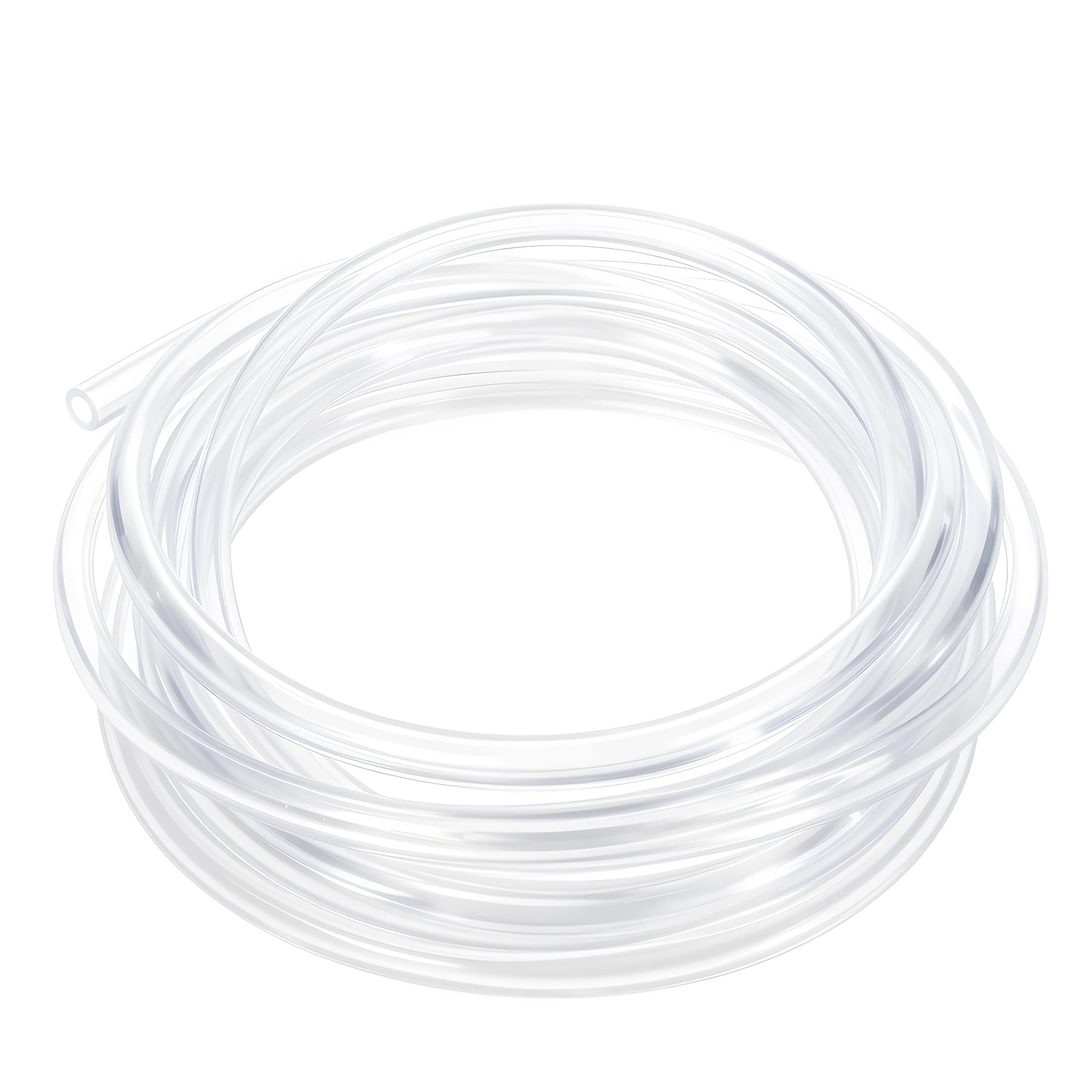 3M PVC Transparent Pipe 3mm ID x 5mm OD Flexible Kink-Resistant Clear Tubing，Plastic Vinyl Hose for Aquarium, Home Repair, Water Transfer - BPA Free & Non-Toxic