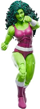 Hasbro Marvel Legends Series She-Hulk Retro Comics Aksiyon Figürü