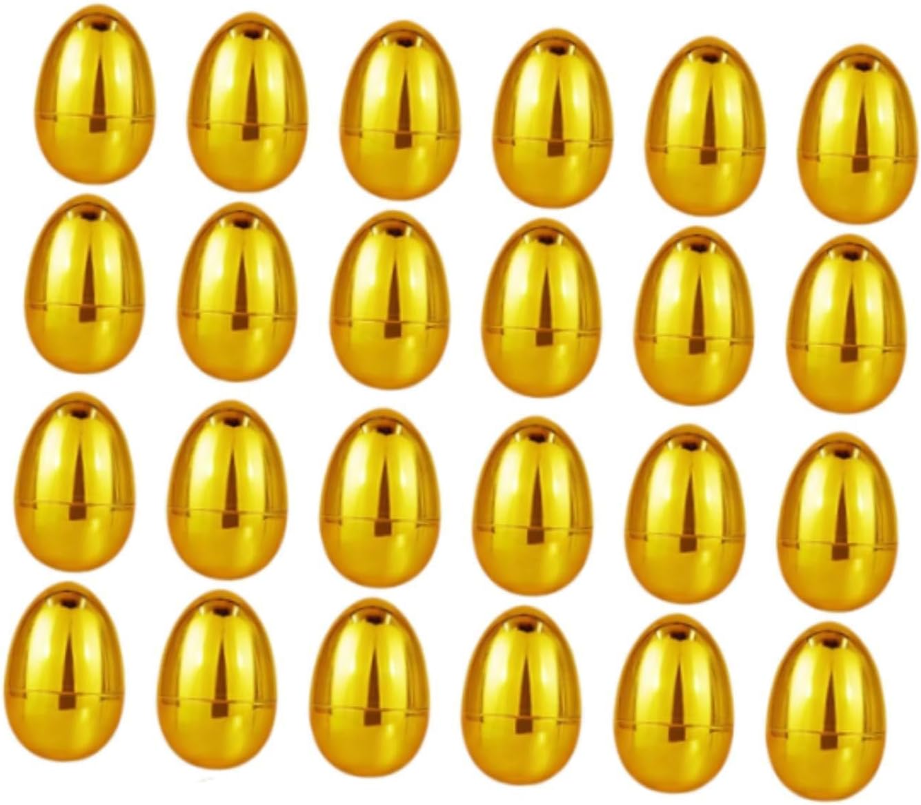 Golden Easter Eggs Games for Celebrations Easter Egg Hunt Company Activities 24pcs|Home & Garden|Greeting Cards & Party Supply|Party Supplies|Favors & Party Bag Fillers