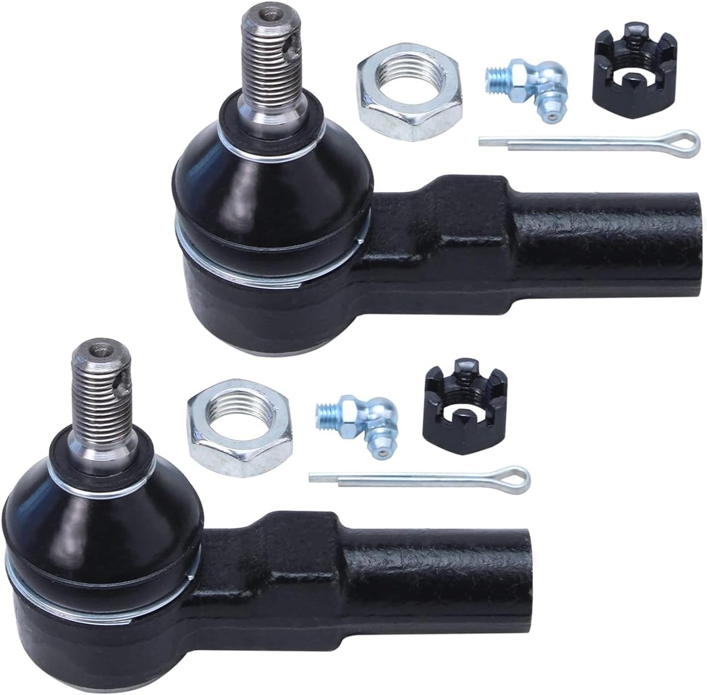 Detroit Axle Front Outer Tie Rod Ends for 1995–2004 Toyota Tacoma (2WD) — Pair