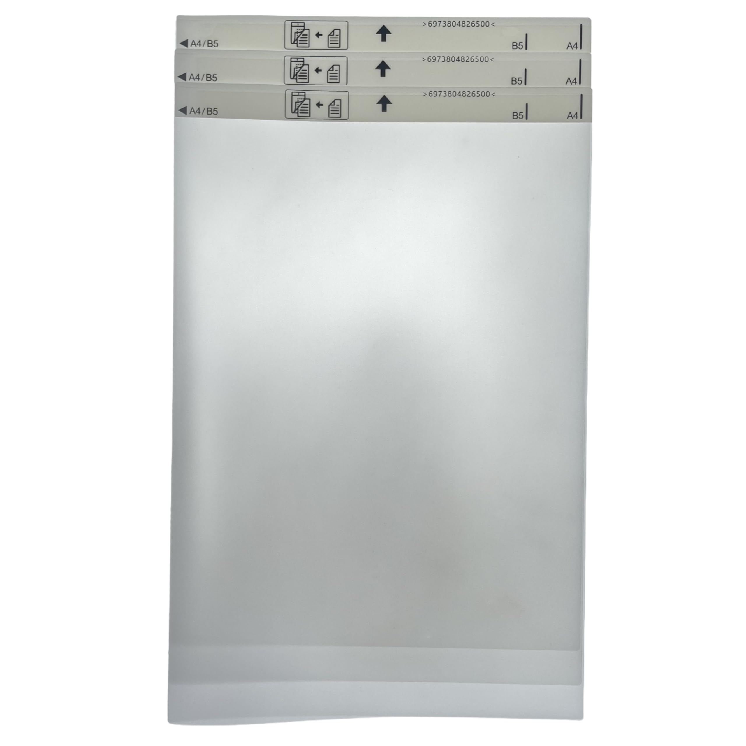 OKLILI 3 fogli di supporto B12B819451 compatibili con scanner portatili Epson, strappati, fragili, piegati, delicati, vecchi, danneggiati, rugosi, fragili documenti