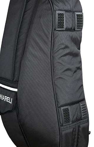 Tonareli Designer Cello Gig Bag - Black - 4/4 (Black) #TOP7