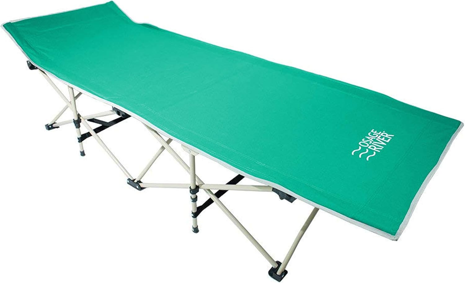 OSAGE RIVER Camping Cot Portable Foldable Sturdy Durable Supports Adults Kids up to 300 lbs for Travel, Outdoors Beach, and Sleepovers with Bed Carrying Case. : Sports & Outdoors