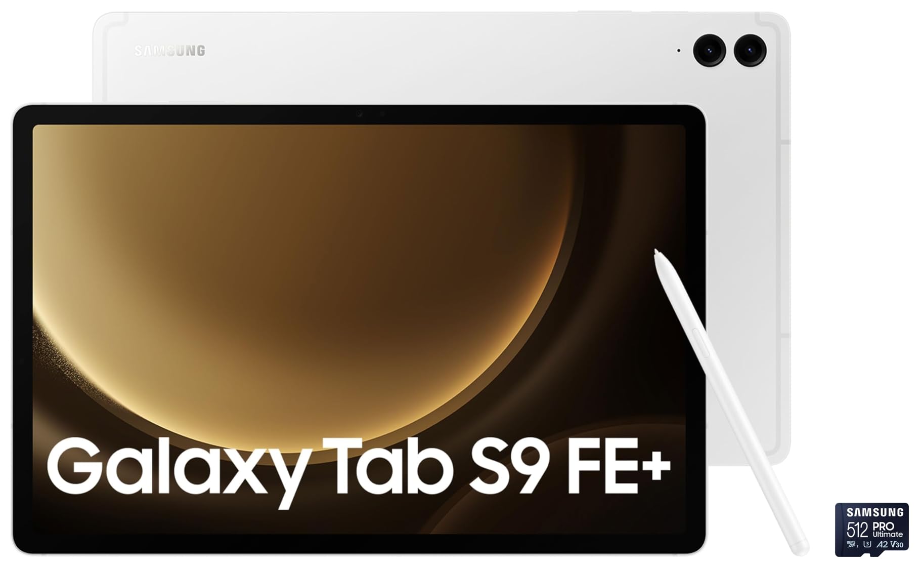 Samsung Galaxy Tab S9 FE 512GB SDカード付き Samsung Galaxy Tab S9FE+ Tablet Main Device (Wi-Fi Model) + 128GB