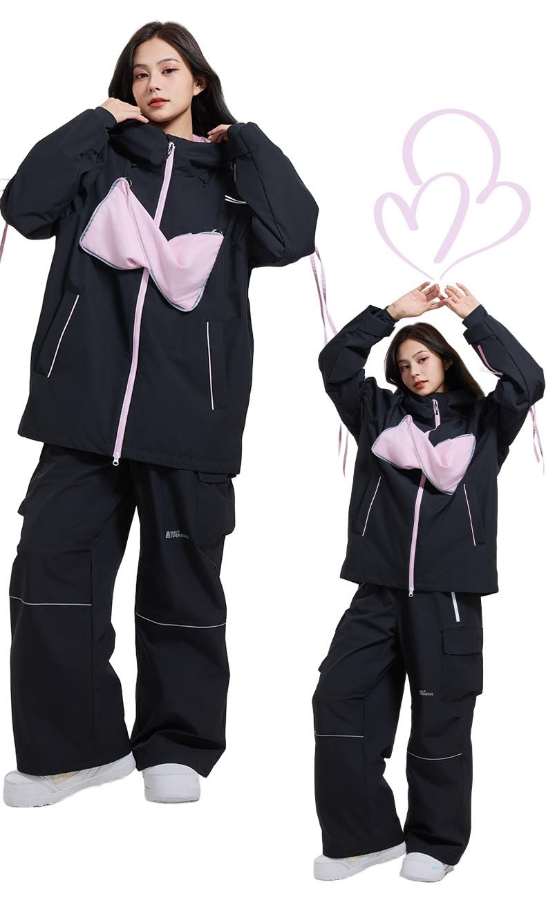 Amazon.co.jp: [COSPLEE] スノボウェア スキーウェア 上下セット