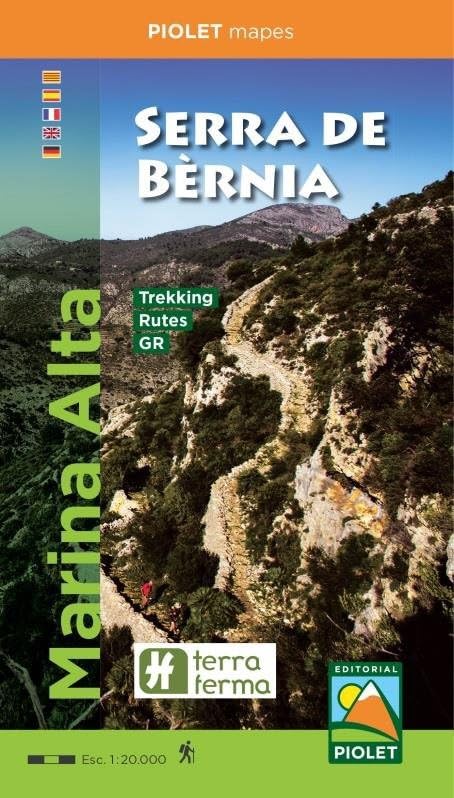 Serra de Bèrnia. Marina Alta (PIOLET MAPES)
