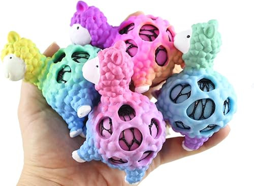 Miniatura 1 de Curious Minds Busy Bags 4 bolas de malla de gel Doh Blob que cambian de color con tela suave, bola antiestrés blanda OT (juego de 4)