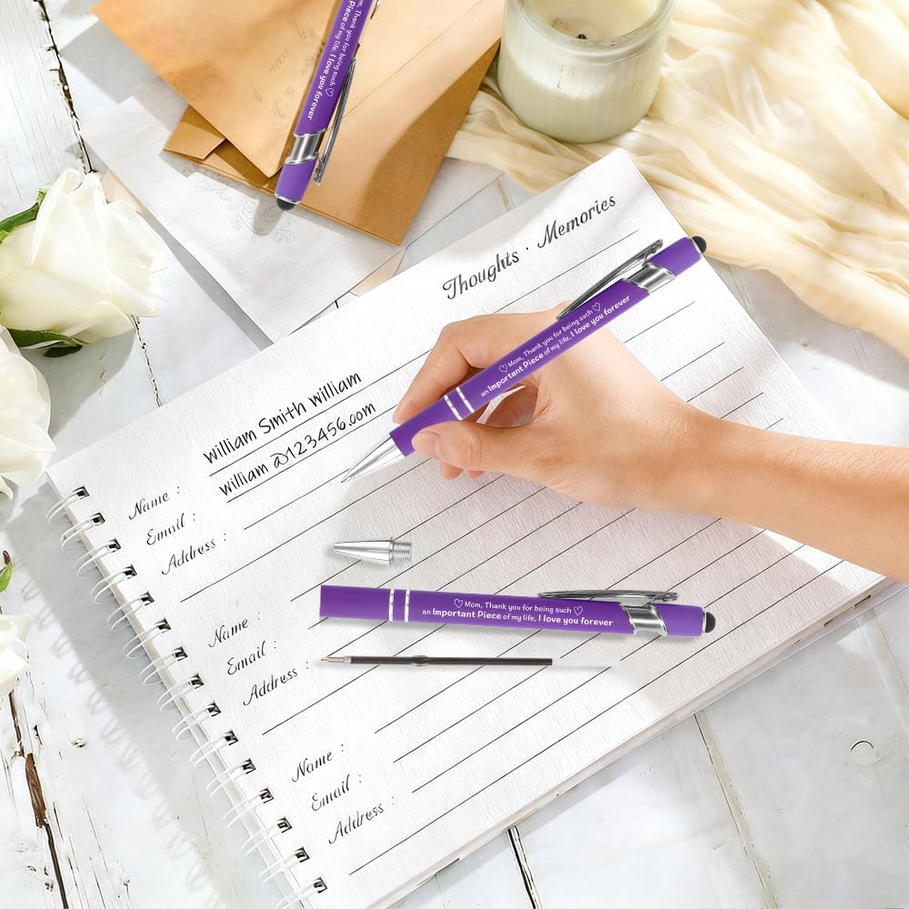 Mothers Day Gifts for Mom Stocking Stuffers Christmas Valentines Day Birthday Easter Thanksgiving Day Thank You New Years Gift for Mommy Ball Point Pens Presents for Best Mom Ever Gifts Idea - Image 4