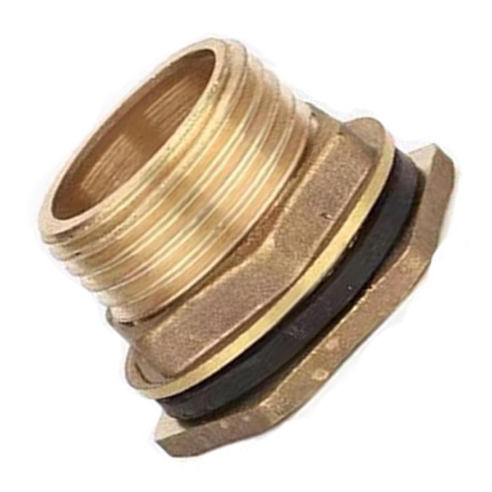 Hdoytxxm 1 Inch Brass Threaded Connector For Water Tanks Rain Barrels Bucket Easy Installation Tap Tap For Cordless Pressure Washer